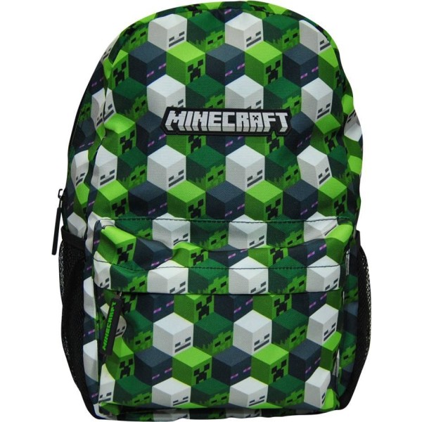 Minecraft Creepers Backpack Skolväska Ryggsäck Väska 40cm multifärg one size