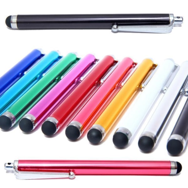 Touch Stylus Penna Stor Universal Metal iPhone/iPad/Android MM Röd