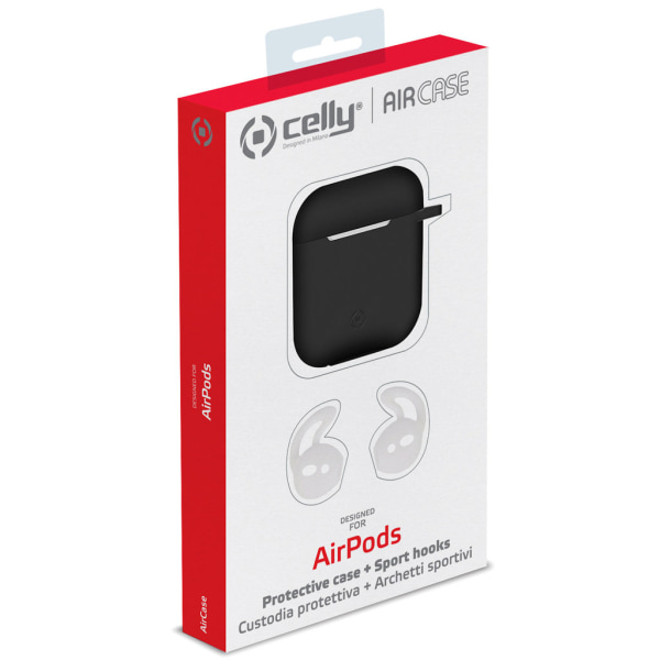 Airpod Silicone Case + Headphones Straps & Wrist Strap Apple Whi Black