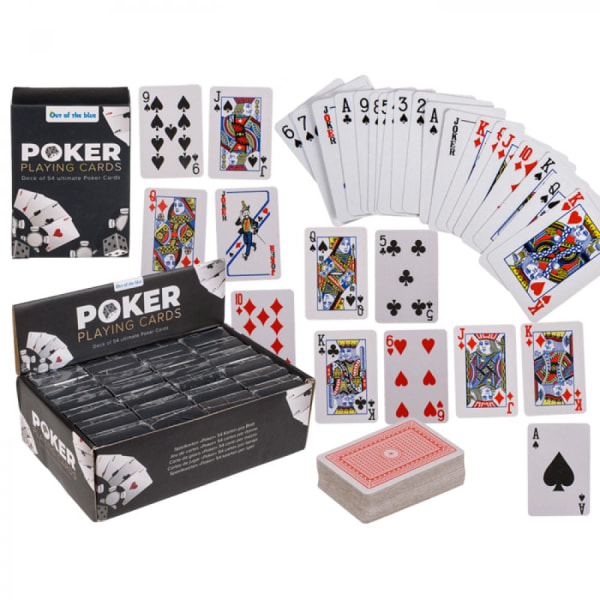 Mini Pelikortit Poker Solitaire Games 2-Pack Multicolor