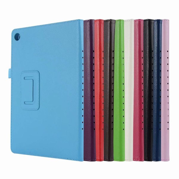 Flip & Stand Nahkakotelo Smart Case Huawei MediaPad M5 10.8 Cove Light blue