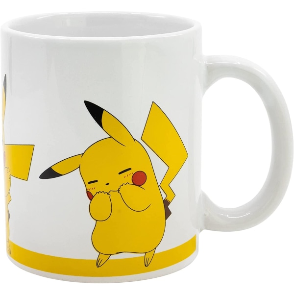 Pokémon Pikachu Mug 325ml Kopp Keramik multifärg