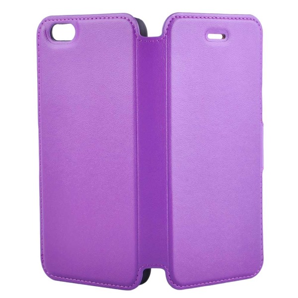 Super Slim Wallet Case For iPhone 6 / 6S, Purple Purple