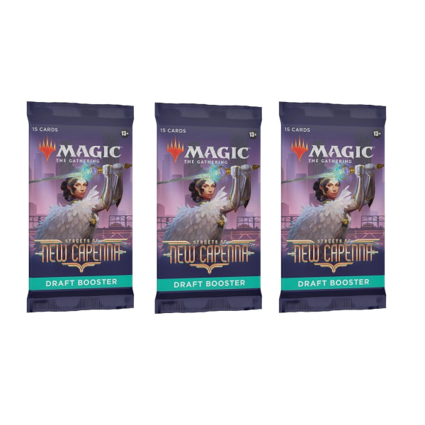 Magic The Gathering - Streets of New Capenna DRAFT Booster 3P EN Multicolor