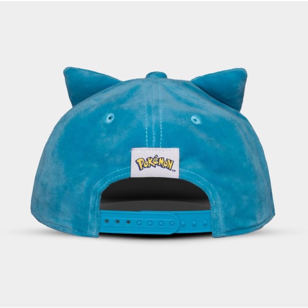 Pokemon Snorlax Plush Kasket Cap Blue