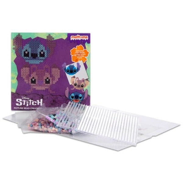 Disney Stitch Och Angel Meltums 1200st Set Pyssel Pärlor Och Pär multifärg