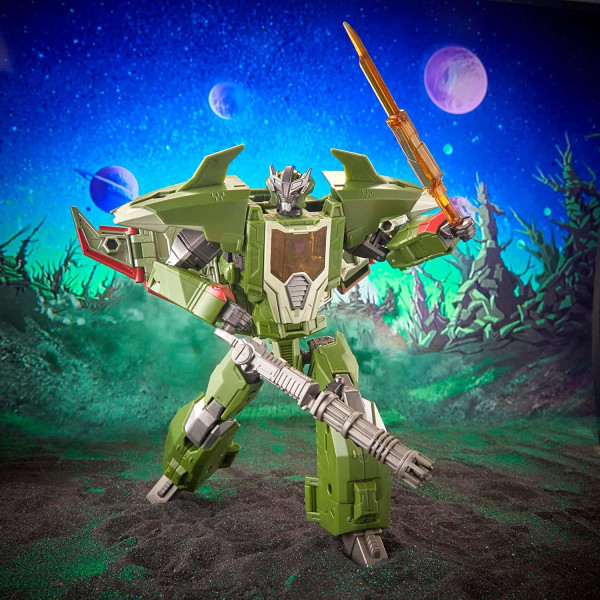 Transformers Legacy Evolution Leader Class Prime Universe Skyqua multifärg