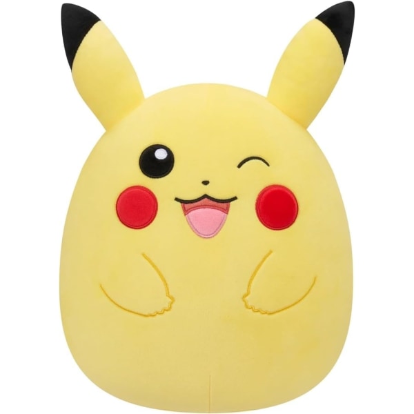 Squishmallows Pokémon Winking Pikachu Soft Plush Toy Pehmo 35cm Multicolor one size