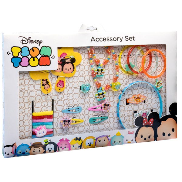 Disney Tsum Tsum Accessory Set Smyckesset För Barn 40cm multifärg