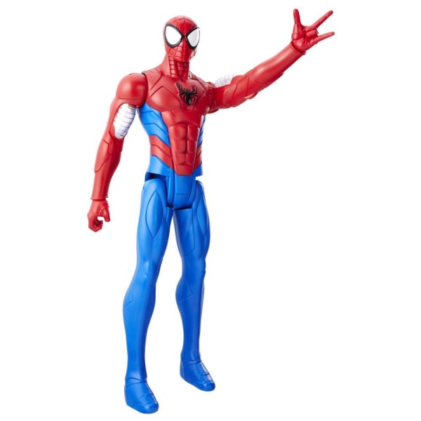 Marvel Spiderman Titan Hero Series Armored Spider-Man Figur Blue