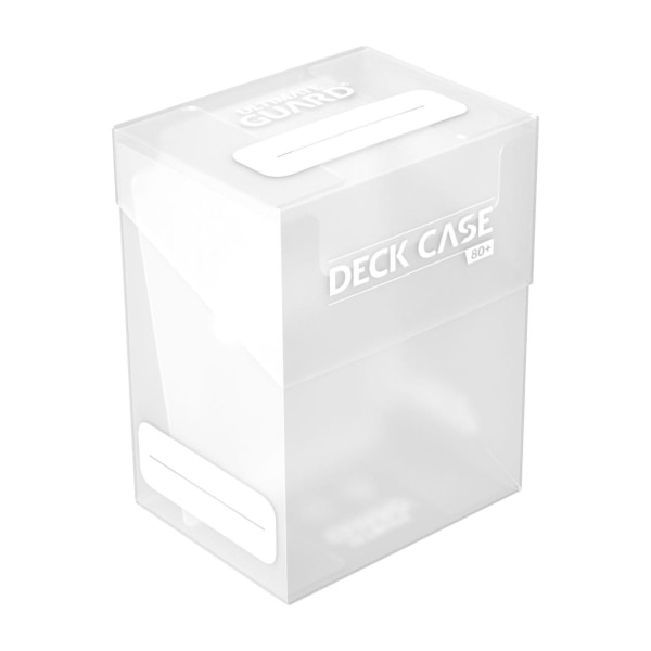 Ultimate Guard Deck Case 80+ Standard Size Transparent Card Stor Transparent