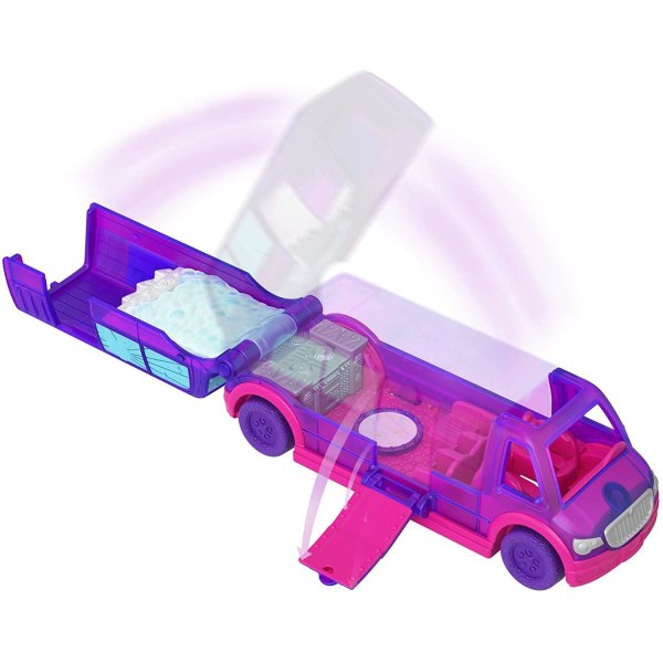 Polly Pocket Pollyville Party Limo Mini Dukke Multicolor