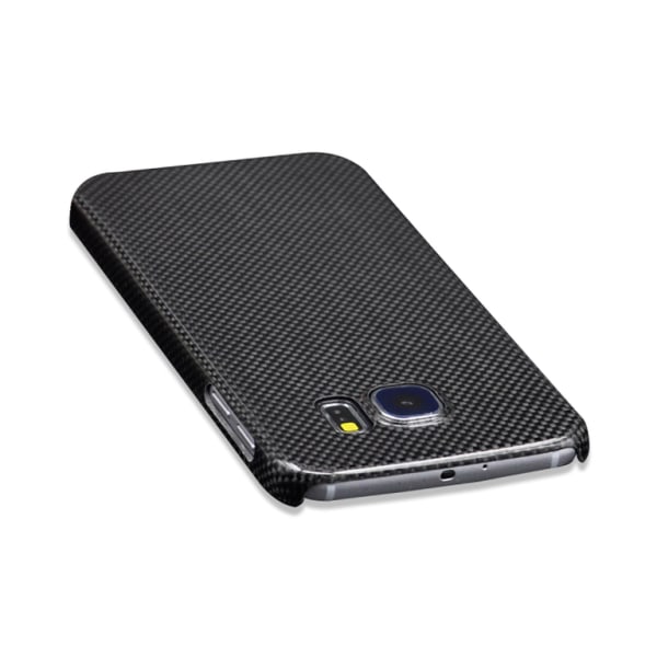 100% ekte ekte karbonfiberveske Samsung Galaxy S6 Ultra Slim bak Titanium grey