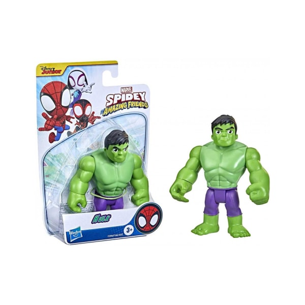 Køb Spidey and His Amazing Friends - Hulk Figur & Smash Truck Køretøj
