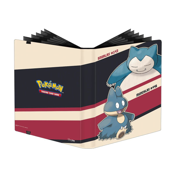 Ultra Pro Pokémon Snorlax & Munchlax 9-Pocket Pro-Binder - Samla Multicolor