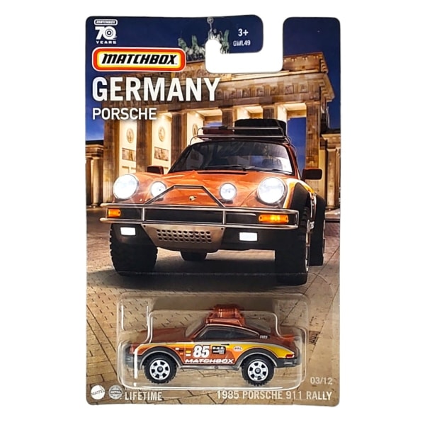 4-pack Matchbox biler / køretøjer i metal Best Of Germany Multicolor