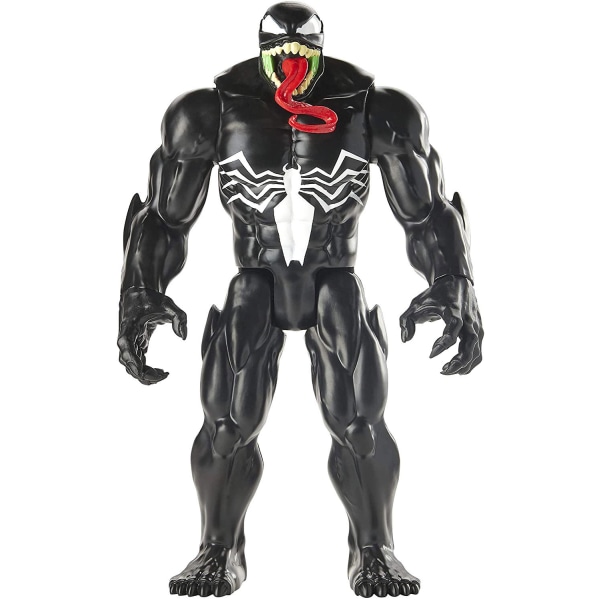 Spider-Man Deluxe Titan Hero Series 30cm Venom Figur Med Blast G multifärg