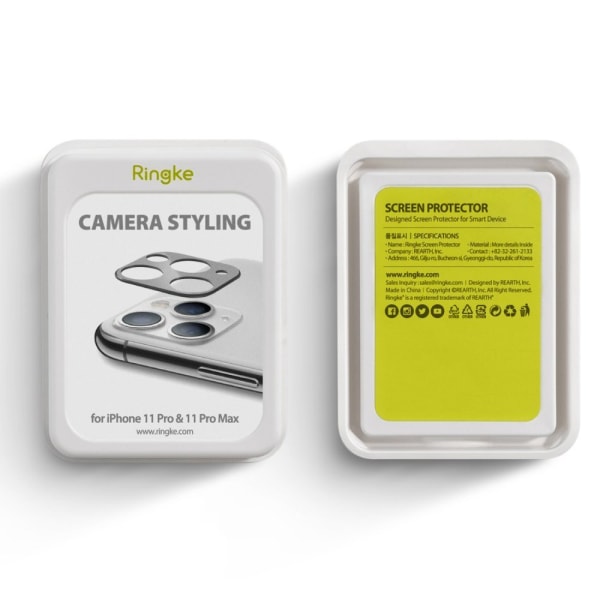 Ringke Camera Styling Takakameran Suoja iPhone 11 Pro/ Pro Ma Black