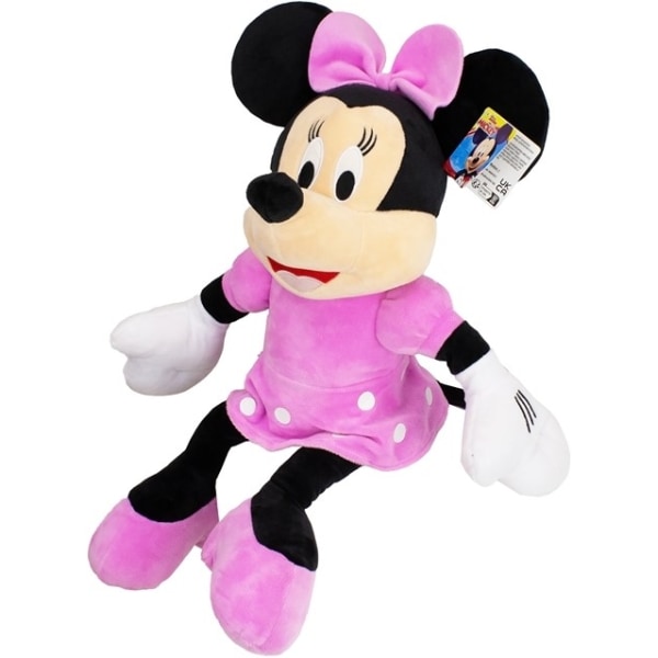 Disney Minnie Mouse Big Large plysj leketøy 55cm Pink