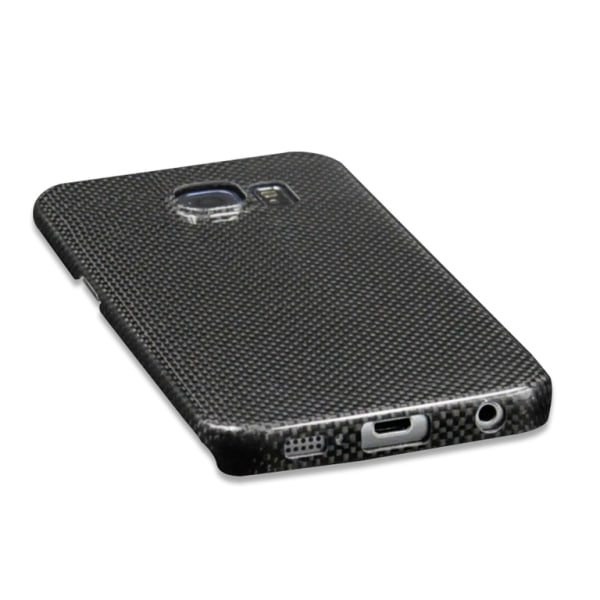 100% ekte ekte karbonfiberveske Galaxy S6 EDGE Ultra Slim bakdek Titanium grey