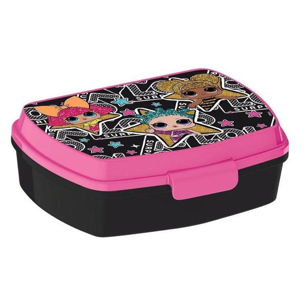 L.O.L. SURPRISE! LOL  Lunch Box eväslaatikko Black/Pink Black one size