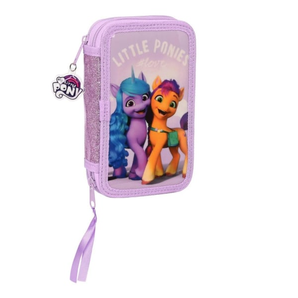 My Little Pony Little Ponies 28-delars Fyllt Dubbel Pennfodral S multifärg one size