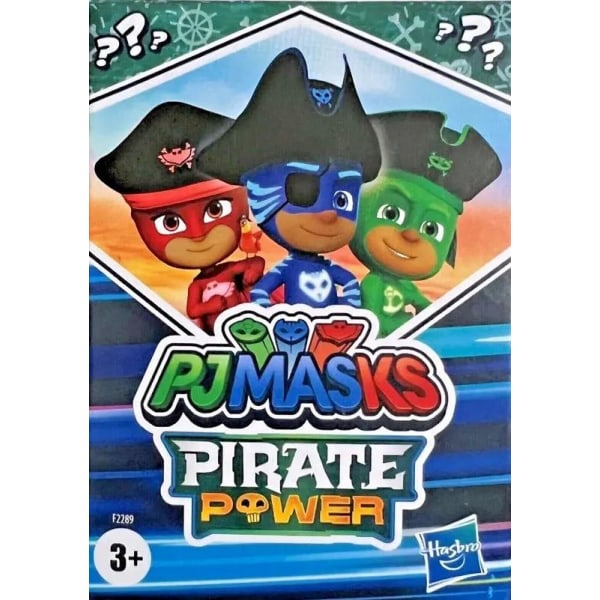 3-Pack PJ Masks Pyjamashjältarna Pirate Figurer Blind Bag Med Ti multifärg
