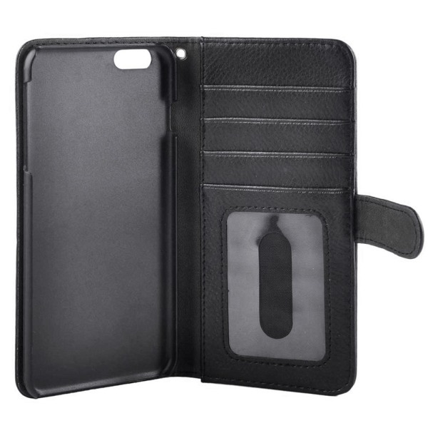 TOP Venstrehåndet tegnebog iPhone 6S Plus, sort Black
