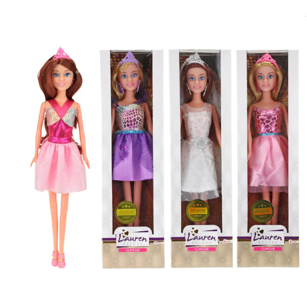 2-Pack Lauren Deluxe Glamour With Diadem & Party Dress Fashion D multifärg