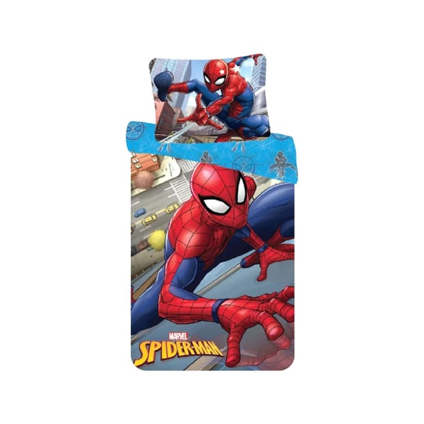 Spider-Man Spindelmannen City Påslakanset Bädd 0142 | Fyndiq