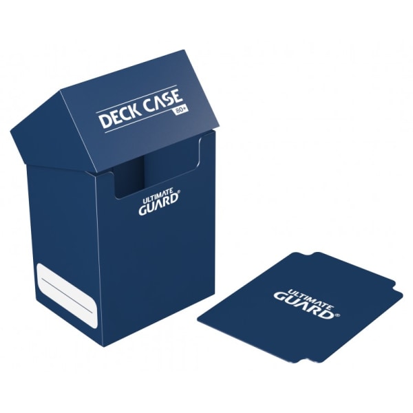 Ultimate Guard - Kortbox 80+Kort - Mörkblå  Kort Förvaring Mörkblå