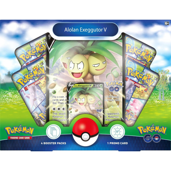 Pokemon GO Collection - Alolan Exeggutor V Box - ENGLISH EDITION multifärg