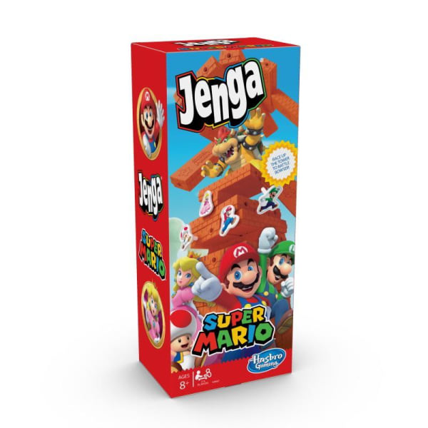 Hasbro Jenga Nintendo Super Mario Edition familie- og festspil Tree