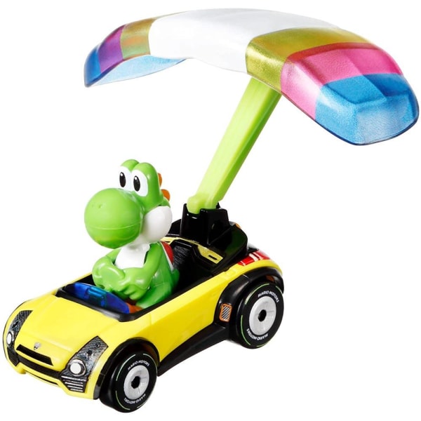 3-Pack Hot Wheels Mario Kart Racers 1:64 Køretøjer Biler Metall Multicolor