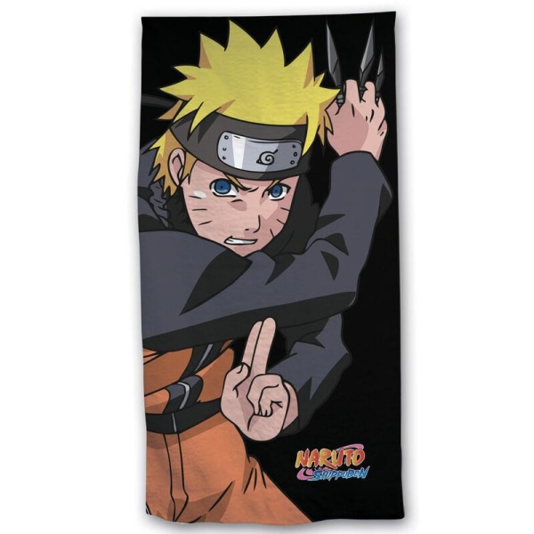 Naruto Shippuden Naruto Uzumaki håndklæde badehåndklæde 100% Bom Multicolor one size