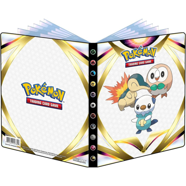 Ultra Pro - 4-Pocket Portfolio Pärm - Pokémon Sword and Shield 1 multifärg
