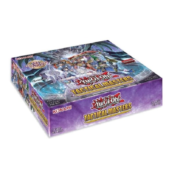 Yu-Gi-Oh! Tactical Masters Booster Box 1st Edition 24 Pack ENGLISH EDITION multifärg