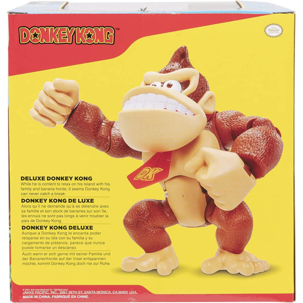 Super Mario Donkey Kong Deluxe -toimintahahmo Multicolor one size