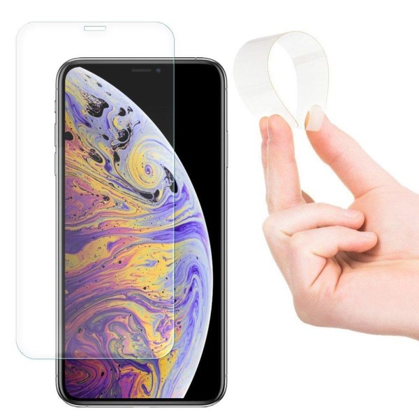 iPhone 12 Mini Flex Nano Glass Hybrid -näytönsuoja Transparent