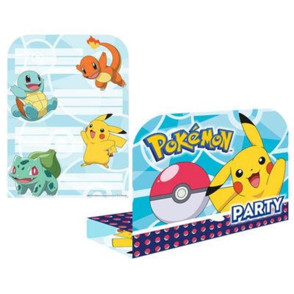 56 paketin Pokemon Party -paketti 8 hengelle Multicolor