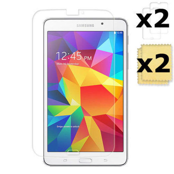 SAMSUNG GALAXY Tab 4 7.0  folie Skärmskydd  Displayskydd 2st film Transparent