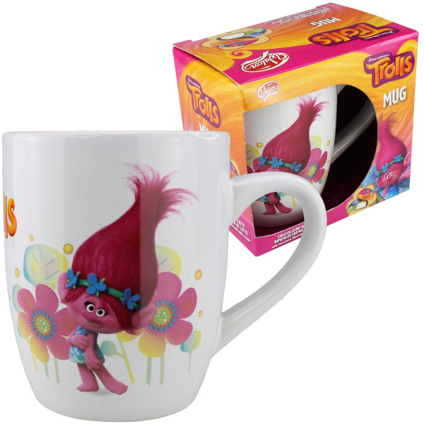 2-Pack Trolls Poppy & Guy Diamond Mug 250ml Cup Keramik Multicolor