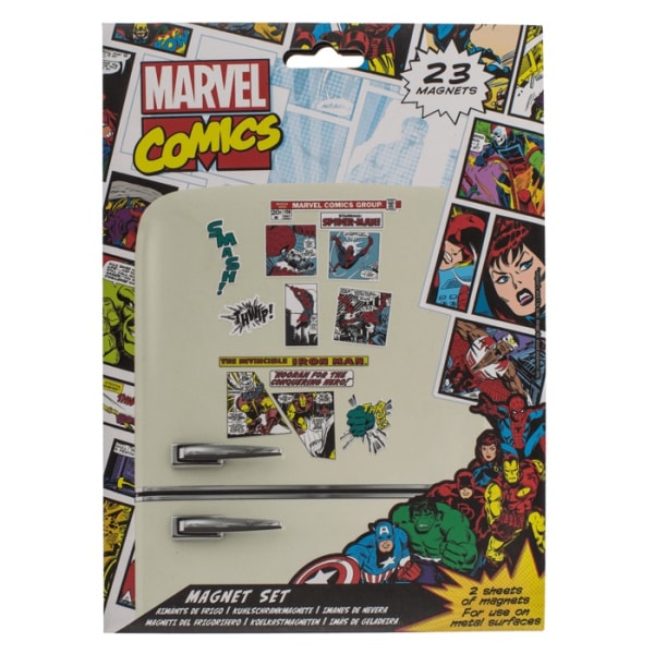 Marvel Comics Avengers Spider-Man Kylskåpsmagneter Magneter 23st multifärg one size