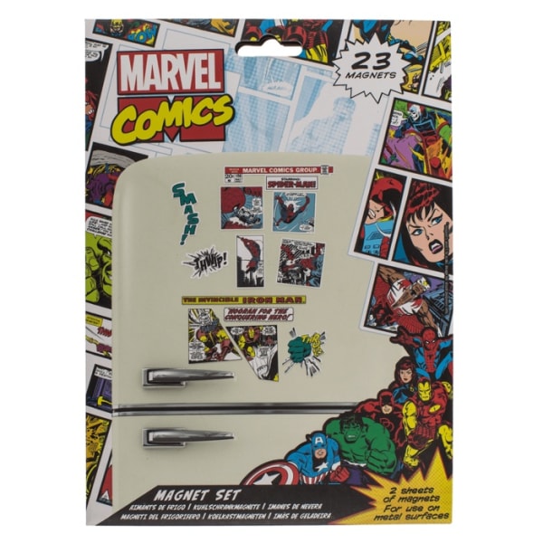 Marvel Comics Avengers Spider-Man set Jääkaappimagneetti Multicolor one size