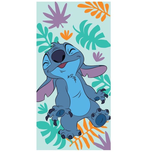 Lilo & Stitch STITCH Pyyhe Rantapyyhe Kids Towel 100% Puuvilla 1 Multicolor one size