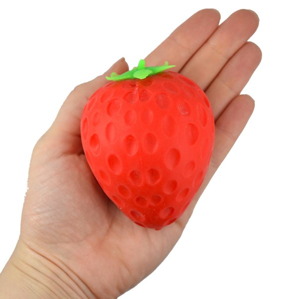 3-Pack Frukt & Grönt Squeeze Stress Relax Fidget Toy multifärg