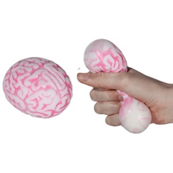 Brain Squeeze Ball Slime Stress Playing Fun Prank Multicolor
