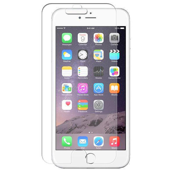 10-pack Apple iPhone 6 Plus skärmskydd med putsduk Transparent