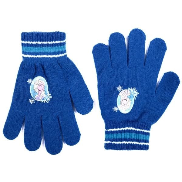 1-Pack Disney Frozen Frost Elsa Vantar Fingervantar One Size Blå one size