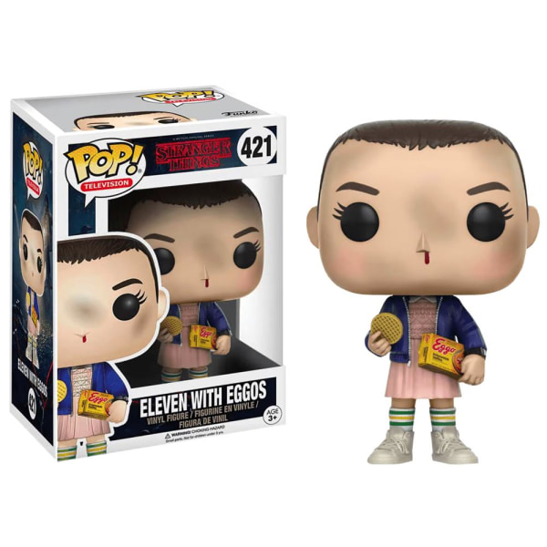Funko POP! TV Stranger Things - Eleven with Eggos #421 Multicolor